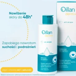 Oillan Derm+, emulsja do kąpieli, 400 ml