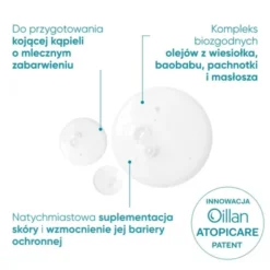 Oillan Derm+, emulsja do kąpieli, 400 ml