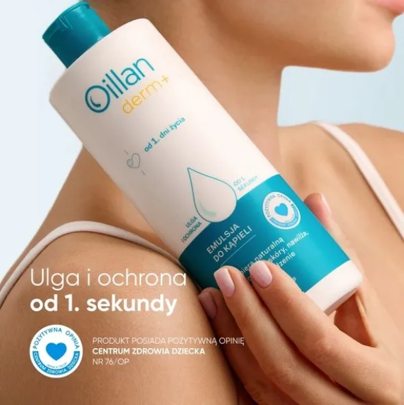 Oillan Derm+, emulsja do kąpieli, 200 ml