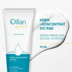Oillan Derm+, krem-koncentrat do rąk, 75 ml