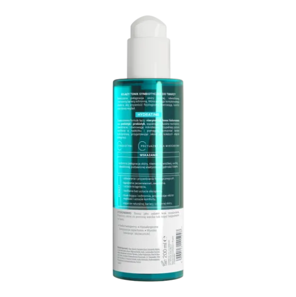 Oillan Hydrating, kojący tonik synbiotyczny do twarz dla skóry wrażliwej, 200 ml