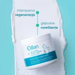 Oillan, nawilżający dermo-krem, 500 ml