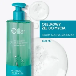 Oillan, olejkowy żel do mycia, 400 ml