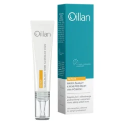 Oillan Repair, kojąco-nawilżający krem pod oczy i na powieki do skóry wrażliwej i suchej, 15 ml