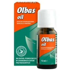 Olbas Oil, płyn do sporządzania inhalacji parowej, 12 ml