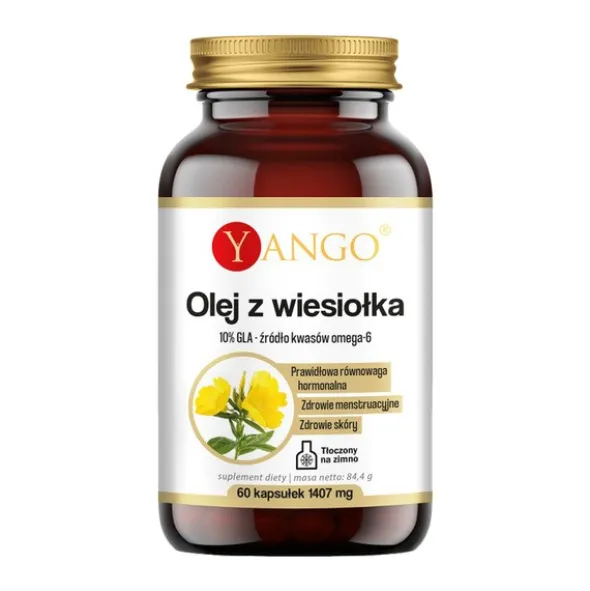 Olej z wiesiołka, kapsułki, 60 szt.