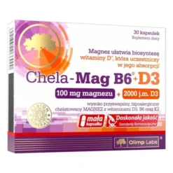 Olimp Chela-Mag B6+D3, kapsułki, 30 szt.