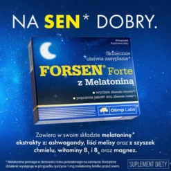 Olimp Forsen Forte z melatoniną, kapsułki, 30 szt.