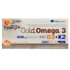 Olimp Gold Omega 3 D3 + K2, kapsułki, 30 szt.
