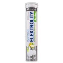 Olimp Hydratonic Elektrolity Senior, tableki musujące, smak gruszkowy, 20 szt.