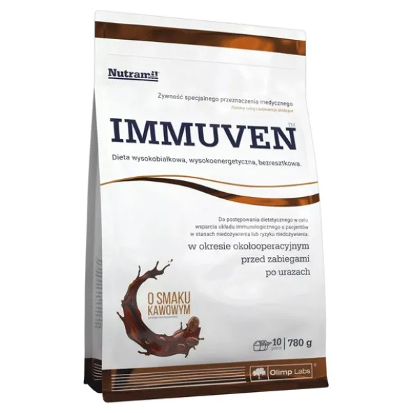 Olimp Immuven, proszek o smaku kawowym, 780 g