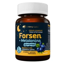 Olimp Labs Forsen + Melatonina Gummies, żelki, smak borówkowy, 30 szt.