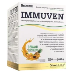 Olimp Nutramil Immuven, proszek o smaku tropikalnym, 6 x 78 g
