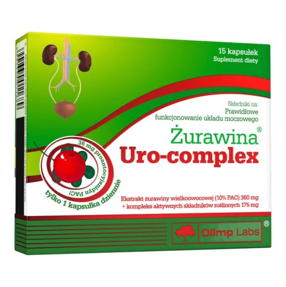 Olimp Żurawina Uro-Complex, kapsułki, 15 szt.