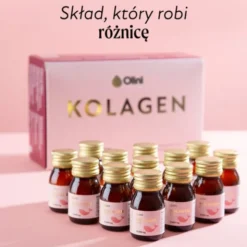 Olini, Kolagen rybi, płyn, 30 ml x 15 szt.
