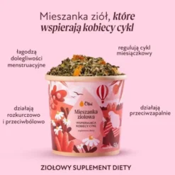 Olini Mieszanka ziołowa wspierająca kobiecy cykl, susz, 50 g