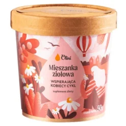 Olini Mieszanka ziołowa wspierająca kobiecy cykl, susz, 50 g