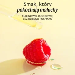 Olini, Omega-3, płyn, o smaku jagodowo-malinowym, dla dzieci, 100 ml