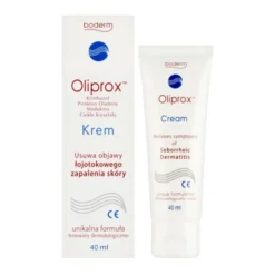 Oliprox, krem usuwający objawy łojotokowego zapalenia skóry, 40 ml