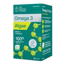 Omega 3 Algae, kapsułki miękkie, 60 szt.