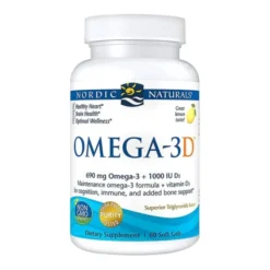 Omega-3D, Lemon, 690 mg, kapsułki, 60 szt.