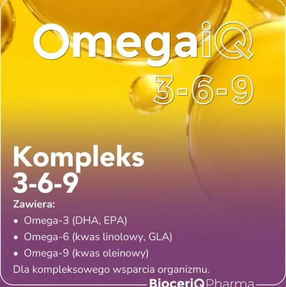 OmegaiQ, kapsułki miękkie, 90 szt.