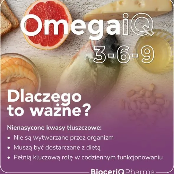 OmegaiQ, kapsułki miękkie, 90 szt.
