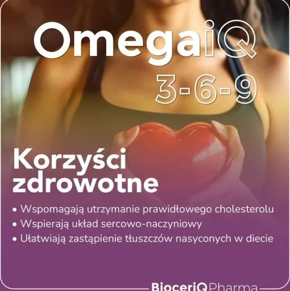 OmegaiQ, kapsułki miękkie, 90 szt.