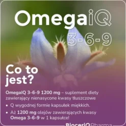OmegaiQ, kapsułki miękkie, 90 szt.