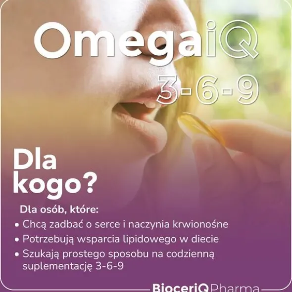 OmegaiQ, kapsułki miękkie, 90 szt.