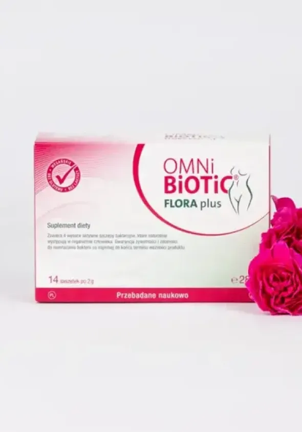 Omni Biotic Flora Plus, saszetki z proszkiem, 2 g x 28 szt.