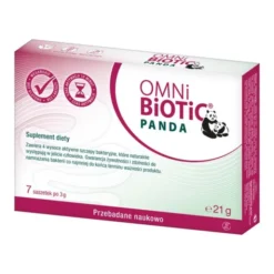 Omni Biotic Panda, saszetki z proszkiem, 3 g x 7 szt.