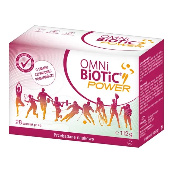 Omni Biotic Power, saszetki z proszkiem, 4 g x 28 szt.