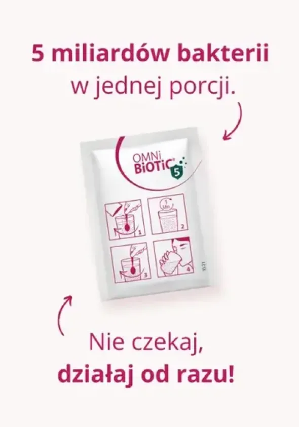 Omni Biotic Pro-Vi 5, saszetki z proszkiem, 2 g x 14 szt.