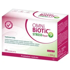 Omni Biotic Stress Repair 9, saszetki z proszkiem, 3 g x 28 szt.