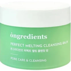 Ongredients, Perfect Melting Cleansing Balm, oczyszczający balsam do demakijażu twarzy, 100 ml