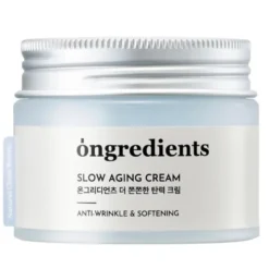 Ongredients Slow Aging Cream, przeciwzmarszczkowy krem do twarzy, 50 ml
