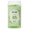 On Line Aloe Touch, sól do kąpieli z aloesem i oliwą z oliwek, 800 g