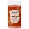On Line Cinnamon Gold, rozgrzewająca sól do kąpieli z cynamonowym aromatem, 800 g