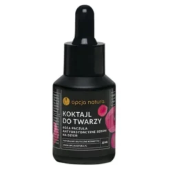 Opcja Natura, antyoksydacyjne serum do twarzy na dzień, Róża & Paczula, 30 ml