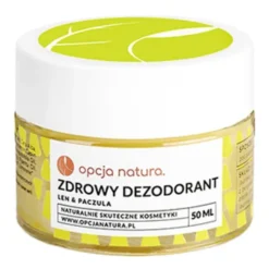 Opcja Natura, dezodorant, Len & Paczula, 50 ml