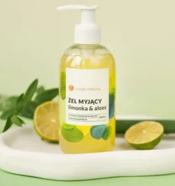 Opcja Natura, żel myjący, Limonka & Aloes, 250 ml