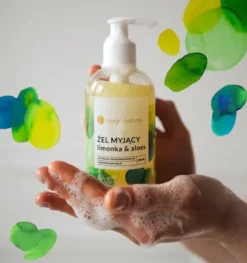 Opcja Natura, żel myjący, Limonka & Aloes, 250 ml