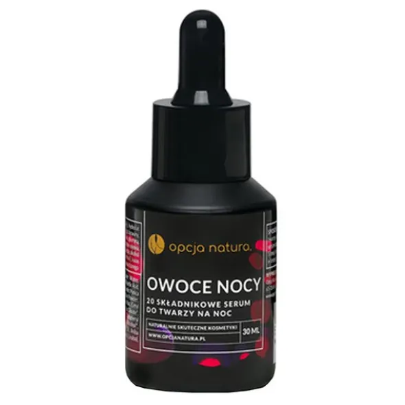 Opcja Natura Owoce Nocy, serum do twarzy na noc, 30 ml