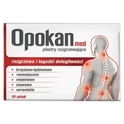 Opokan Med, plastry rozgrzewające, 10 szt.