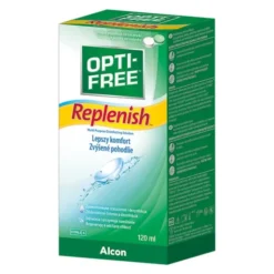 Opti-Free Replenish, wielofunkcyjny płyn dezynfekcyjny do soczewek, 120 ml