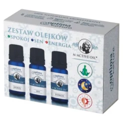 Optima Natura N-Active oil, zestaw Spokój & Sen & Energia