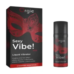 Orgie Sexy Vibe! Hot Liquid Vibrator, wibrator w płynie, 15 ml