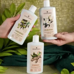 Orientana, ajurwedyjski szampon do włosów, imbir i trawa cytrynowa, 210 ml