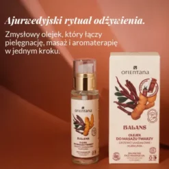 Orientana Balans, olejek do masażu twarzy, 30 ml